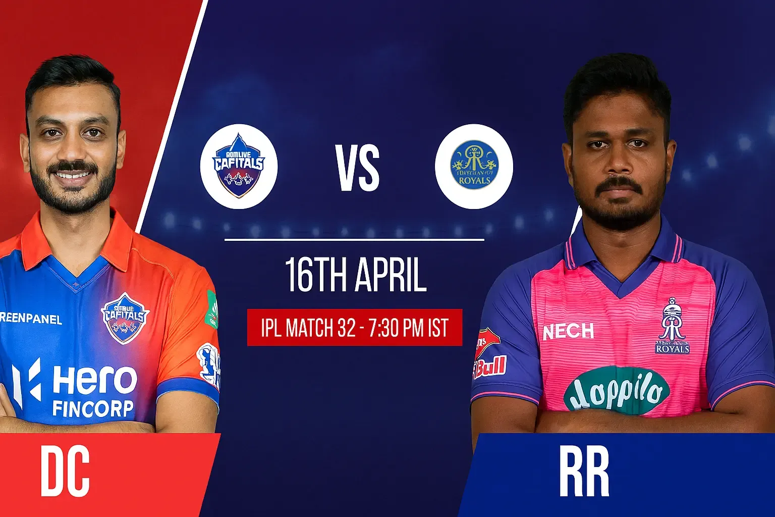 DC vs RR: Dream11 Prediction, Fantasy Tips, Pitch Report & Key Players