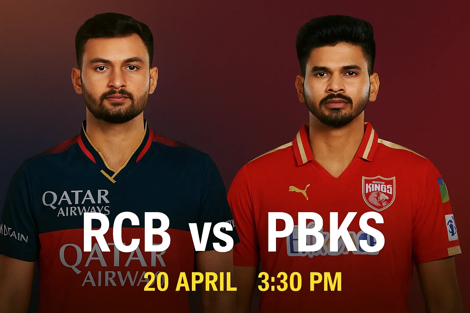 PBKS vs RCB: Dream11 Prediction, Fantasy Tips, Pitch Report & Key Players | IPL 2025
